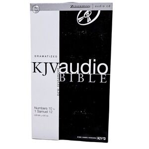 Zondervan KJV Audio Bible CD Dramatized‎ Old Testament Numbers 1 Samuel 8 Disc